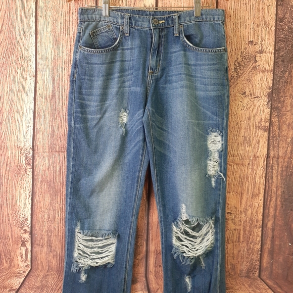 CARMAR Denim Boyfriend Straight Leg Jeans … - Picture 3 of 9
